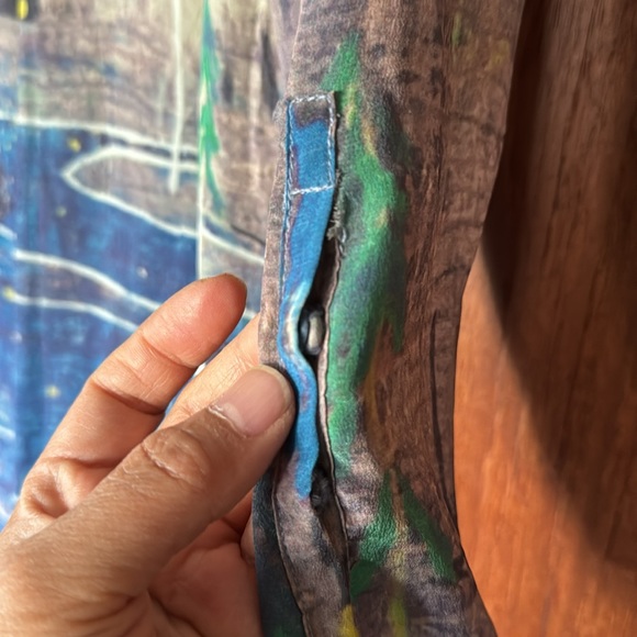 United Bamboo 3/4 sleeves knee-length soft silk dress (I’m 5’3”). - Picture 11 of 16